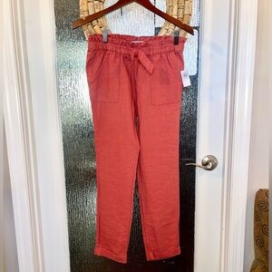 Girls Old Navy Linen Blend Pants